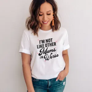 Not Like Other Mums Women's T-shirt maternity dresses promo