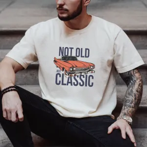 Not Old Just Classic Graphic T-Shirt Grandparent Clothing - grandma outfits sale