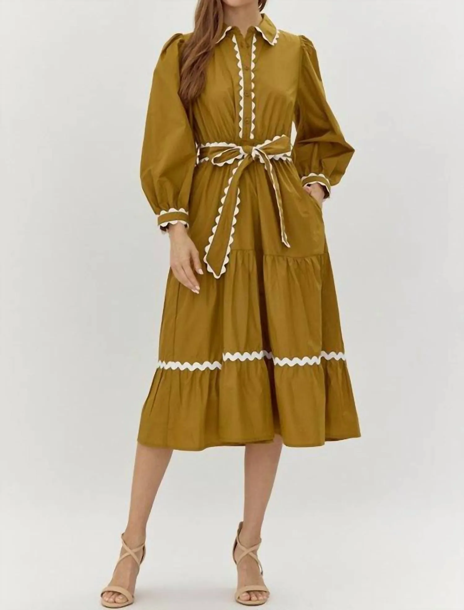 Not Your Mama's Dress In Toffee