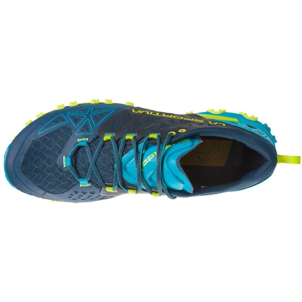 Newest style of 2025 La Sportiva Bushido II Mens Trail Running Shoe - Opal/Apple Green at discount price, all the Items save 74% off.