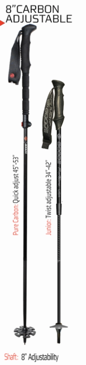 New & Pre-Owned Designer Now Goode Pure Carbon 8" Adjutable Pole 45" - 53" Free Shipping,High Quality online sale, 74% off, we offer best price Items, free shipping for you.