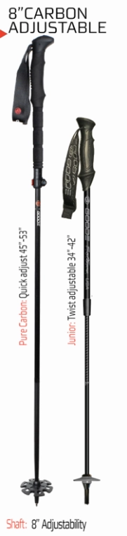 New & Pre-Owned Designer Now Goode Pure Carbon 8" Adjutable Pole 45" - 53" Free Shipping,High Quality online sale, 74% off, we offer best price Items, free shipping for you.
