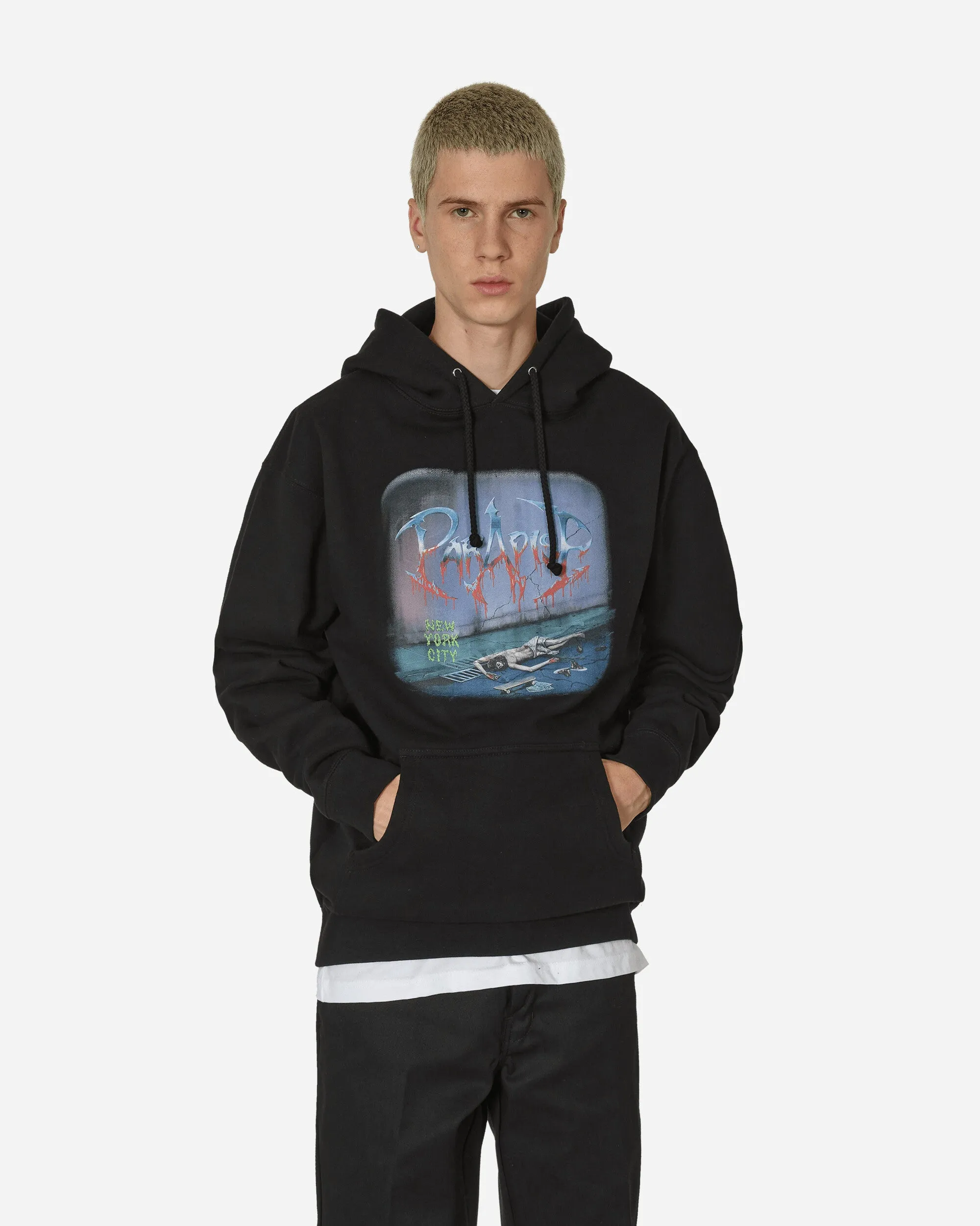 Nachruf Hoodie Schwarz