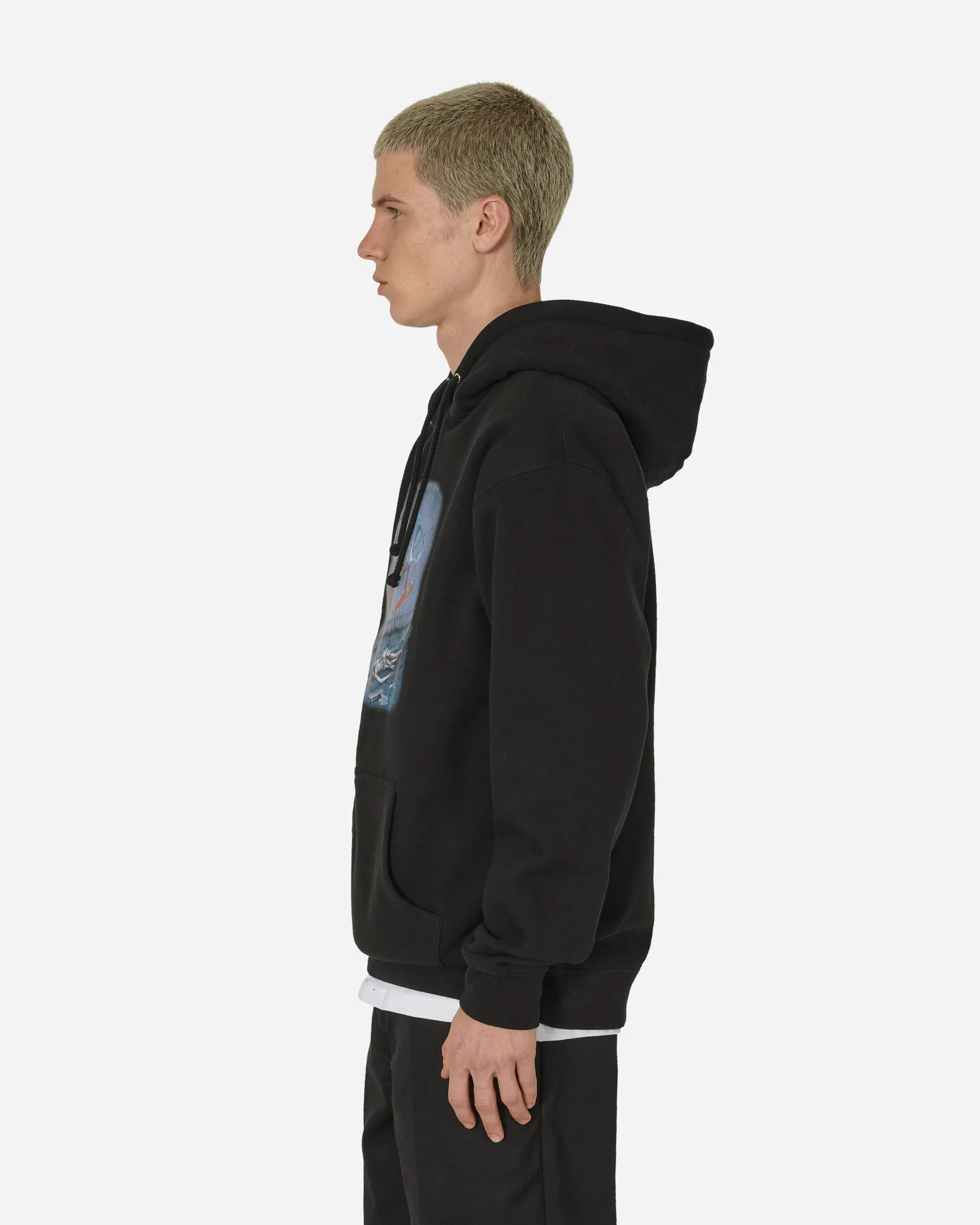 Nachruf Hoodie Schwarz