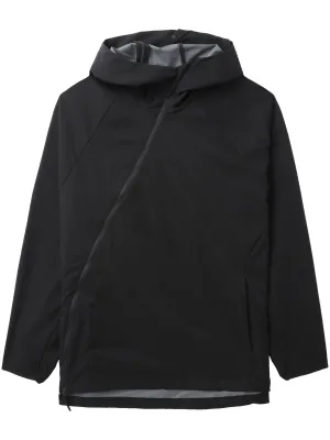 Off-Centre Hooded Jacket winter jackets clearance