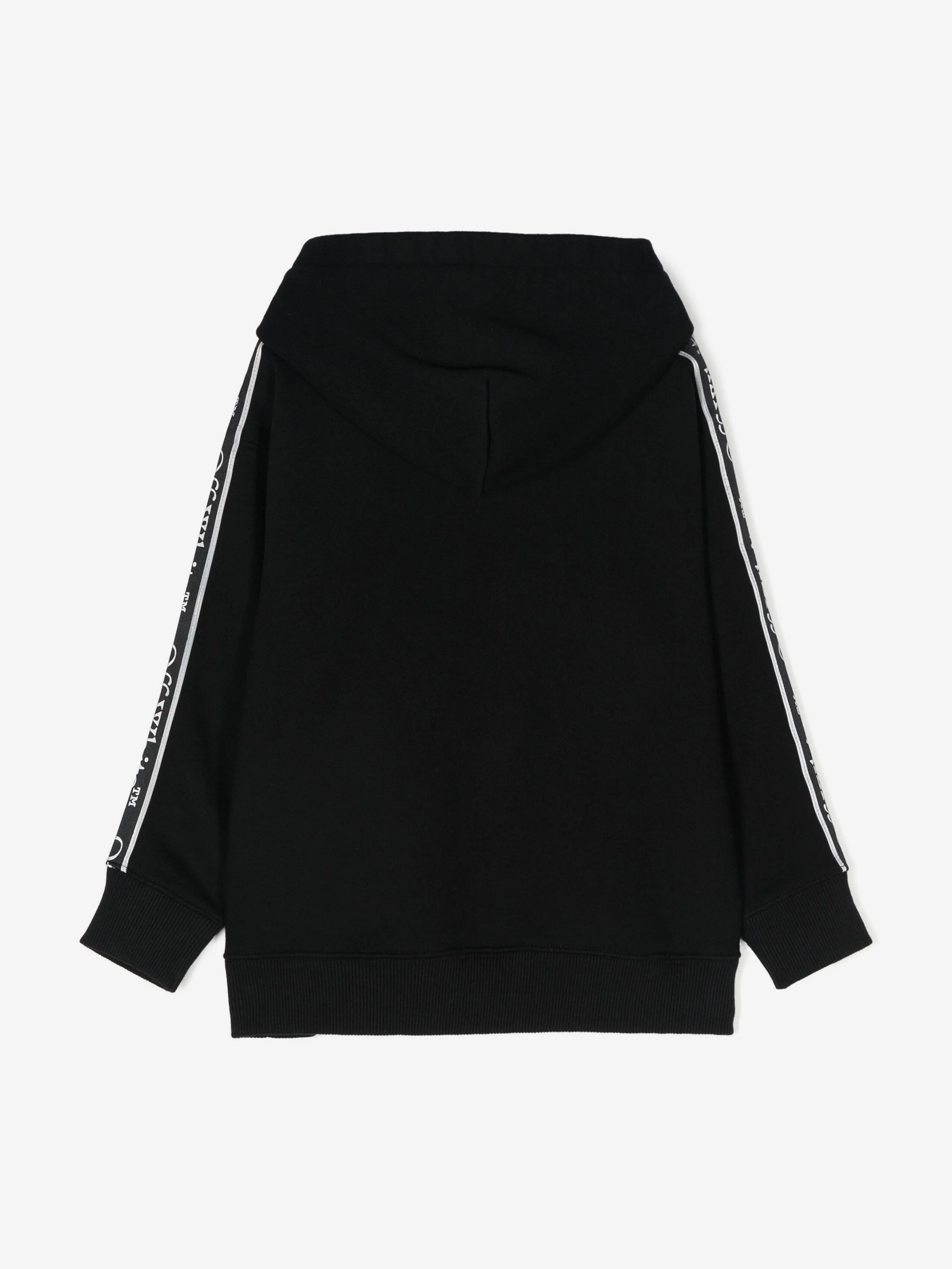 Off-White Boys Bookish Logo Band Hoodie in Schwarz