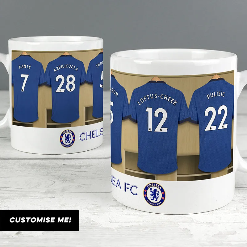 Official Chelsea FC Dressing Room Mug (MRK-iD) boys clothes cheap sale
