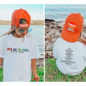 Okay To Feel The Feels T-Shirt boys apparel promo code