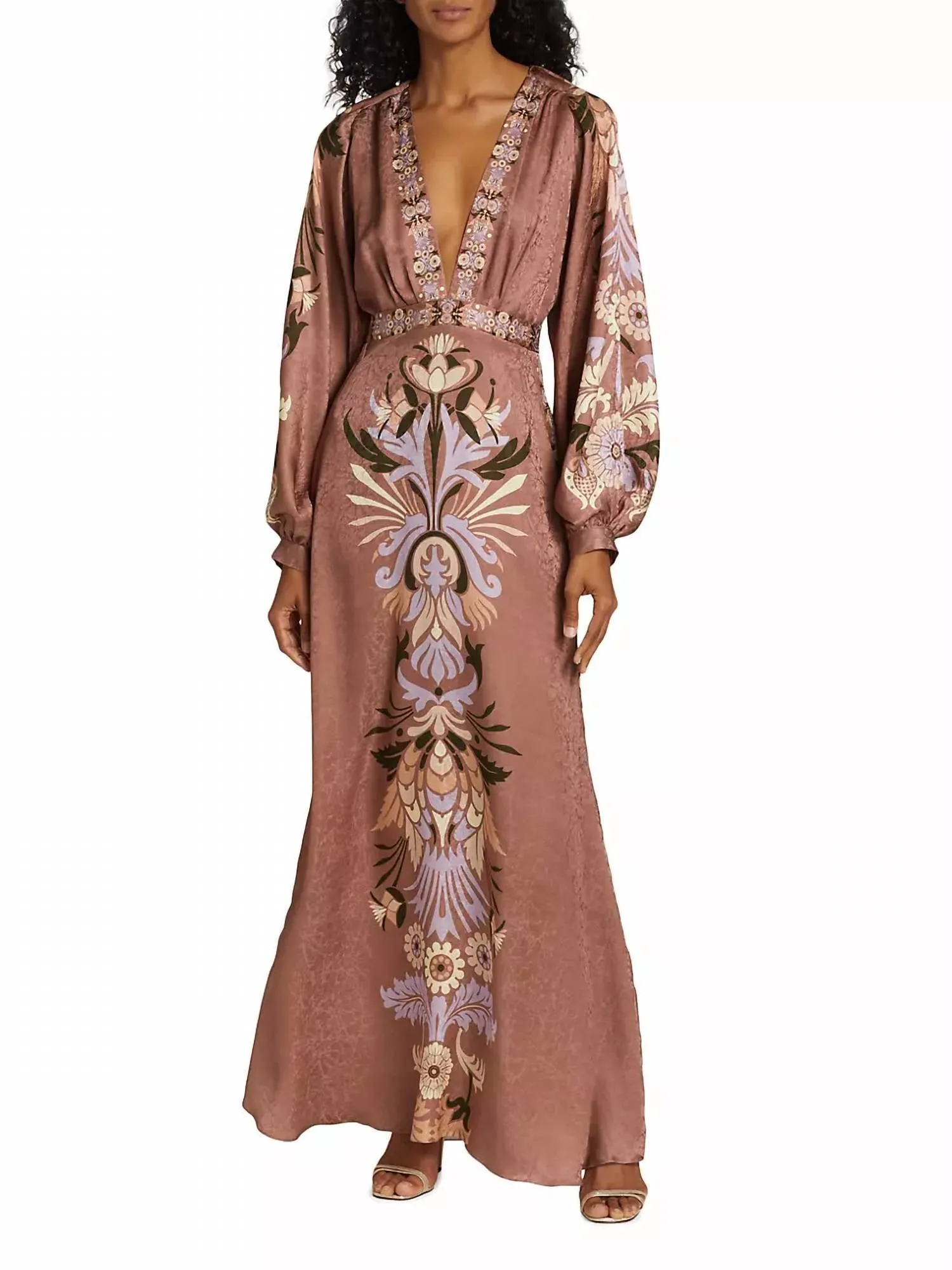 Olly Dress In Mauve