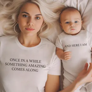 Once In A While Matching T-Shirts/Vest White discount mum dresses