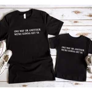 One Way Or Another Witches Matching Halloween Black T-Shirts nursing tops best deals