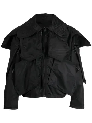 Oversize-Pointed-Pocket Jacket winter jackets clearance