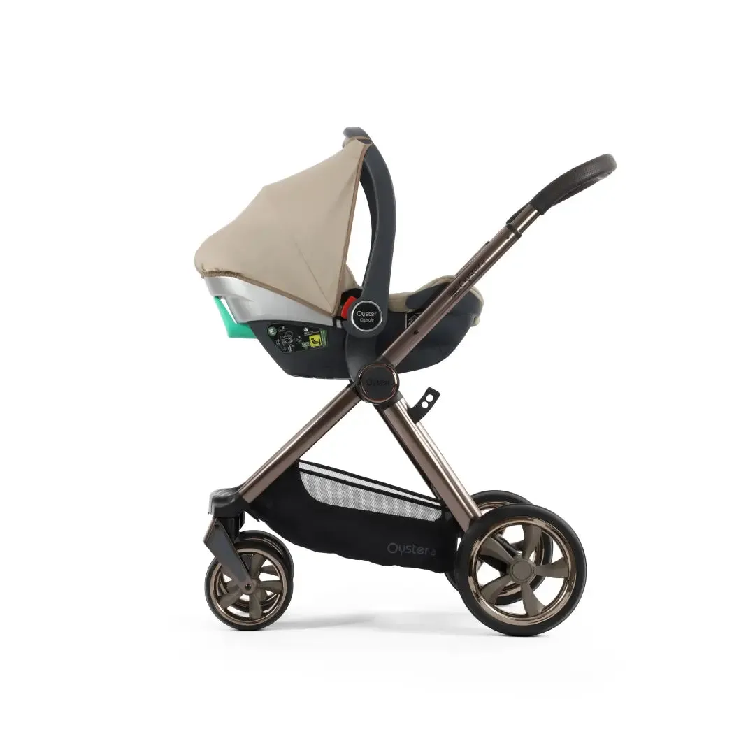 Oyster Autositz Oyster4 Luxus 7-teiliges Bundle - Buttermilch