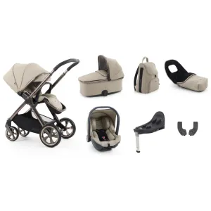 Oyster Autositz Oyster4 Luxus 7-teiliges Bundle - Buttermilch