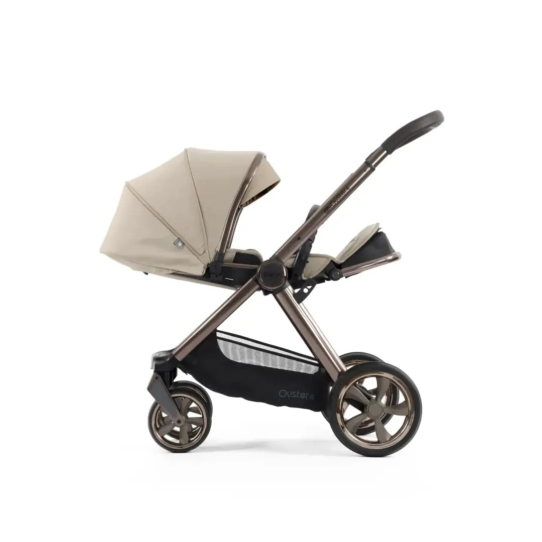 Oyster Autositz Oyster4 Luxus 7-teiliges Bundle - Buttermilch