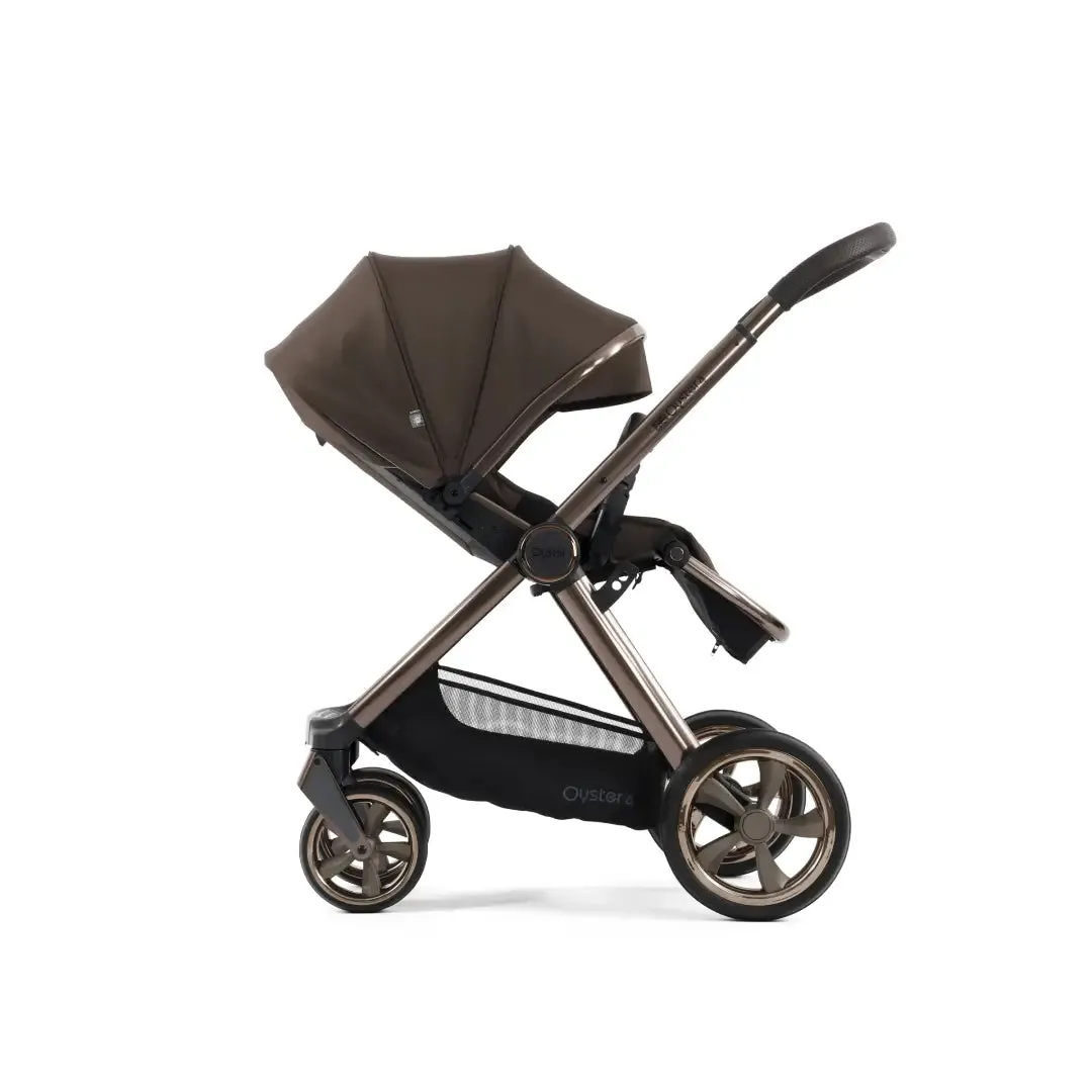 Oyster4 Kinderwagen - Schokoladenvelours