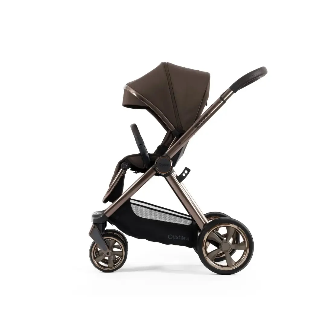 Oyster4 Kinderwagen - Schokoladenvelours