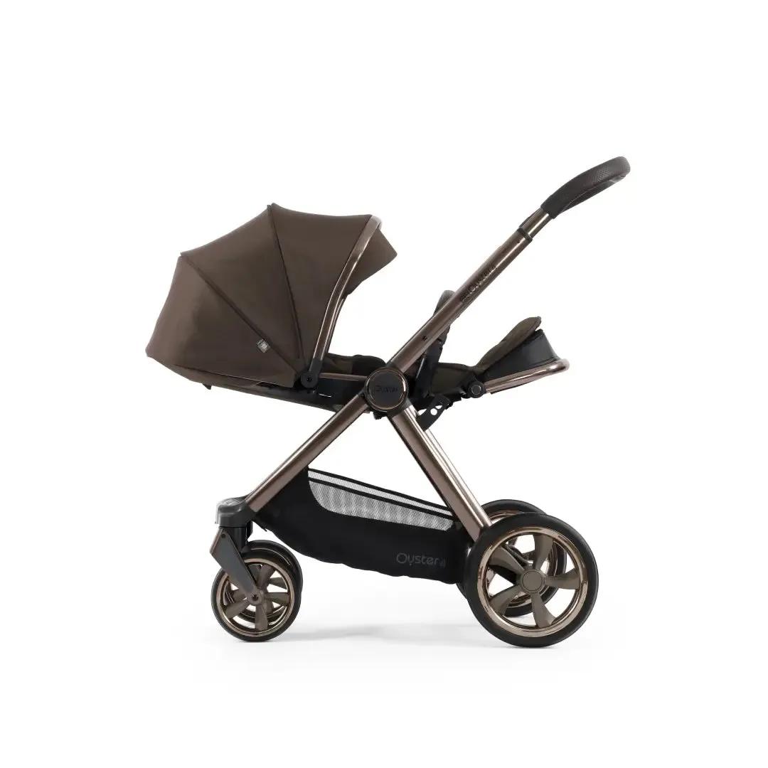 Oyster4 Kinderwagen - Schokoladenvelours