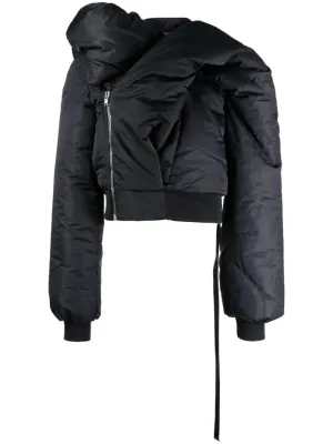 Padded Cropped Jacket winter jackets clearance