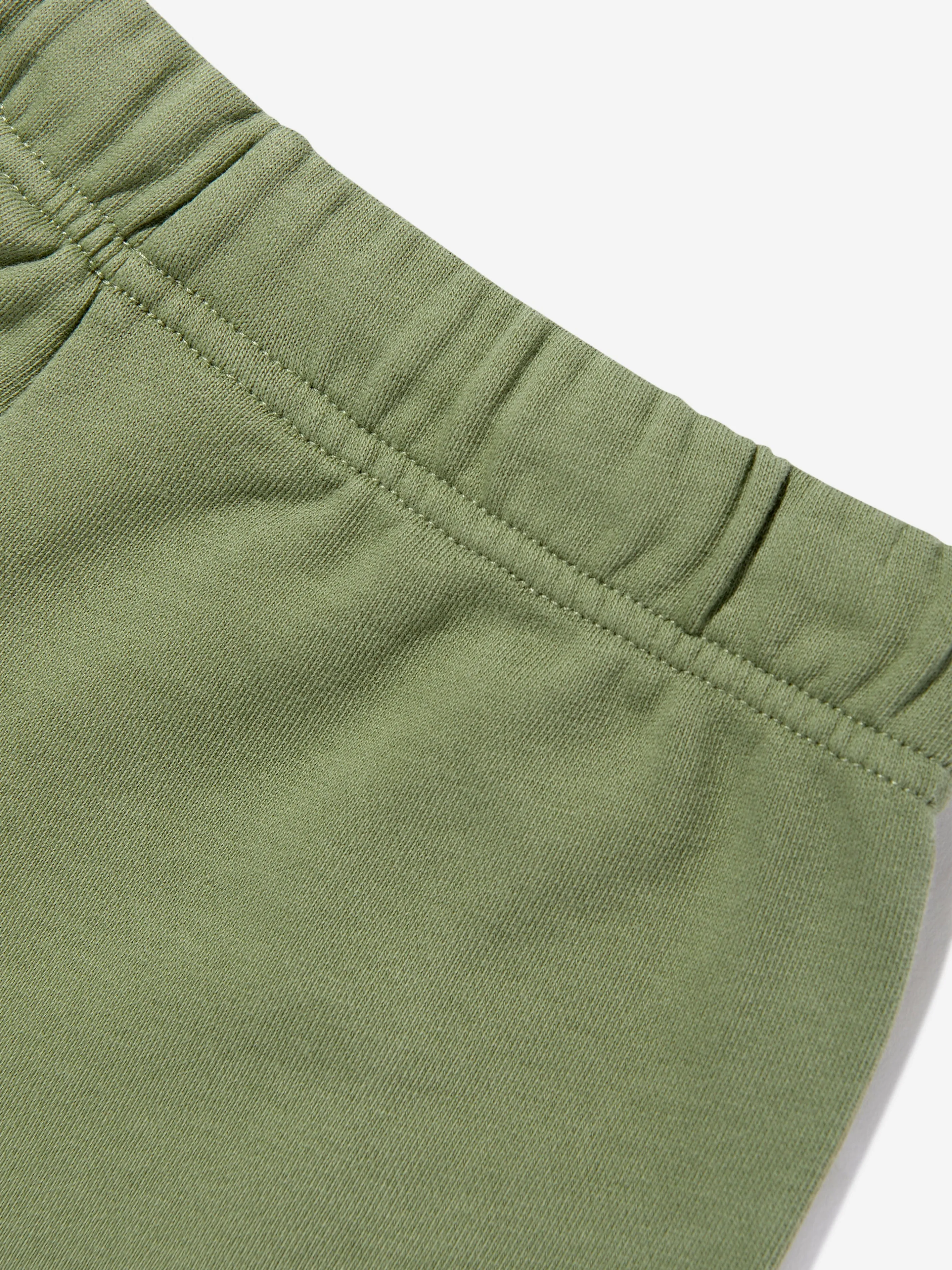Palm Angels Jungen Classic Overlogo Shorts in Grün