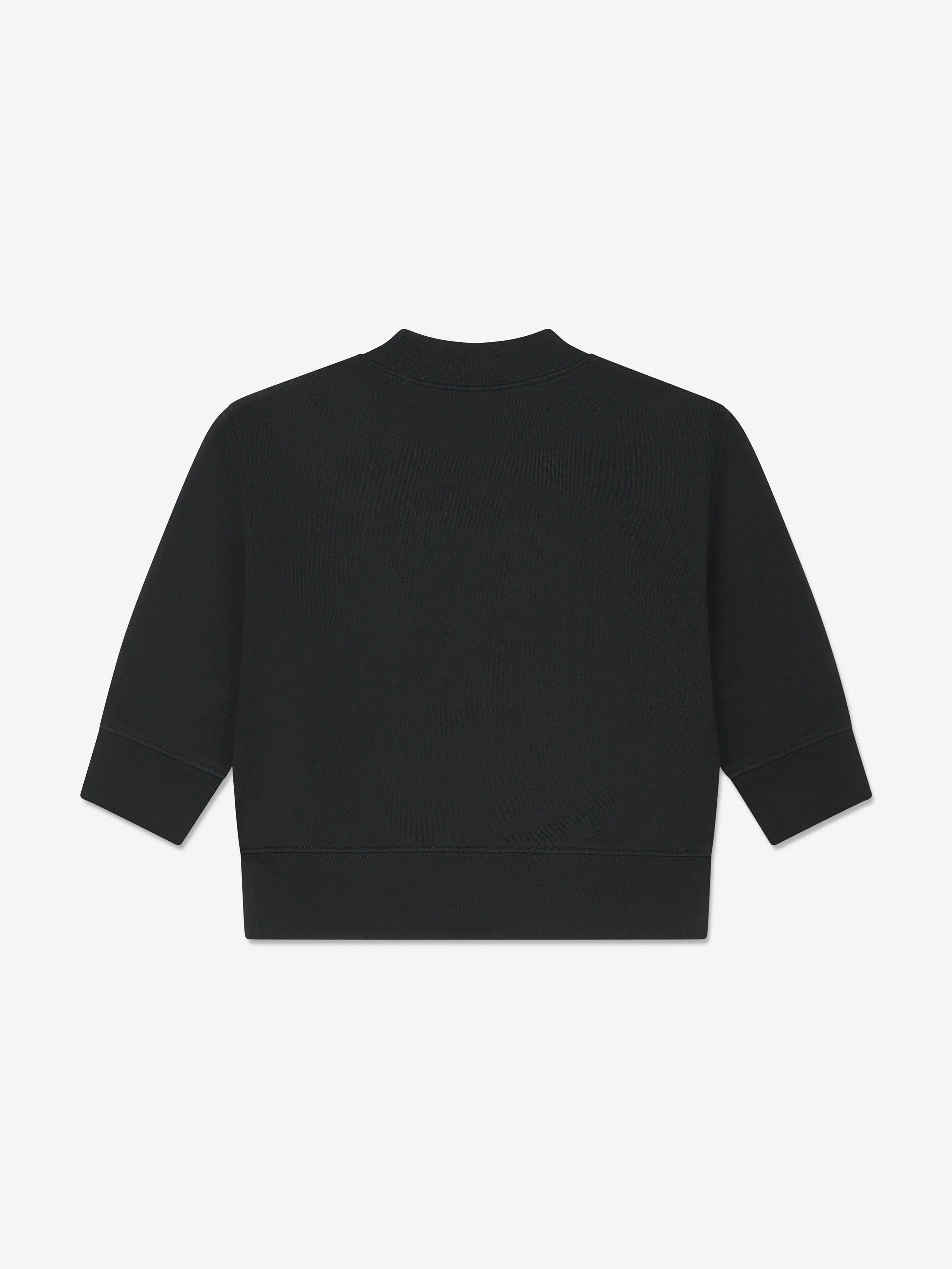 Palm Angels Jungen PA Smiley Bär Sweatshirt in Schwarz