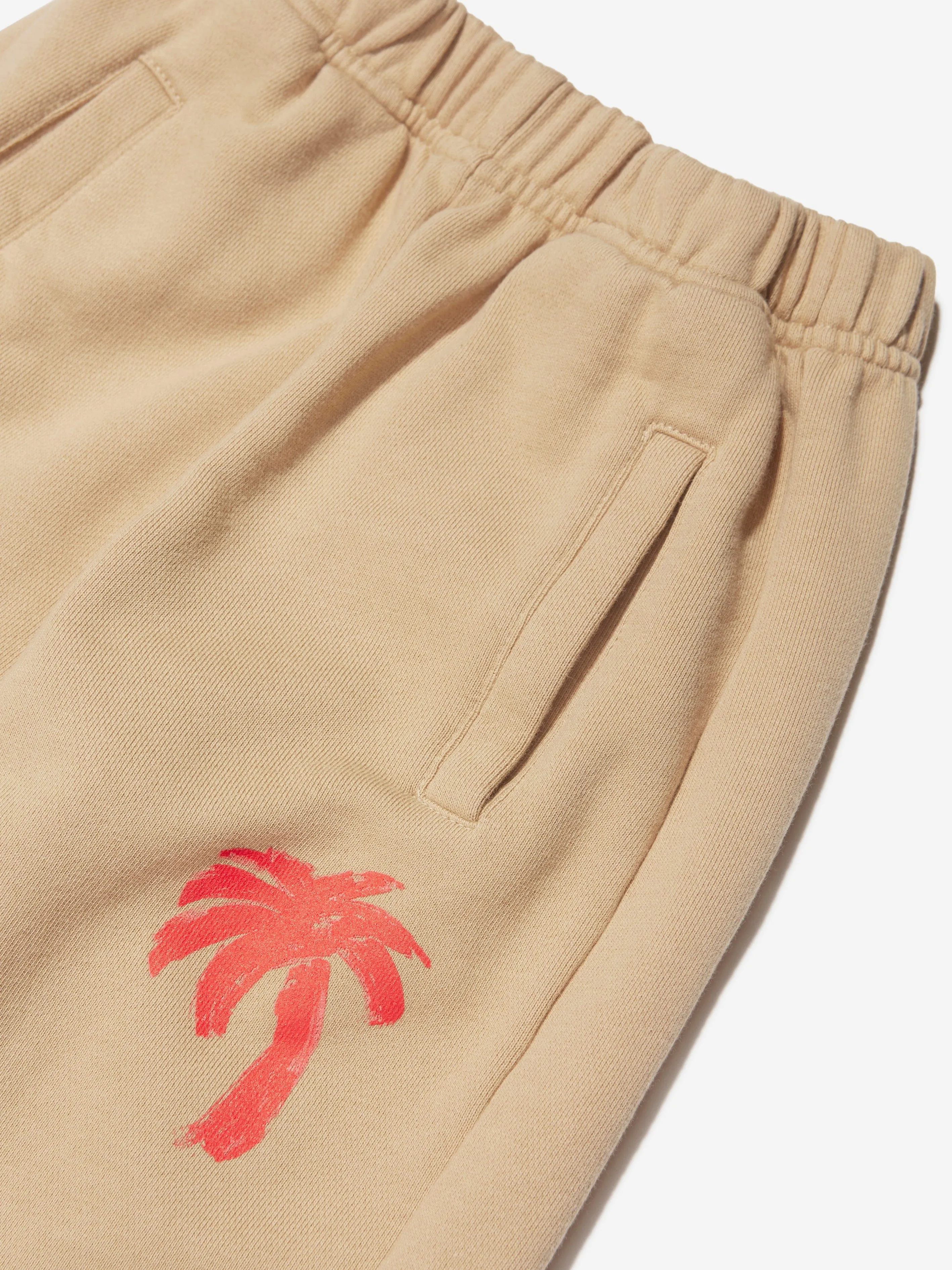 Palm Angels Jungen Palm Brush Camo Jogger in Beige