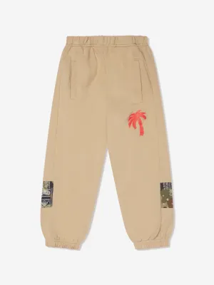 Palm Angels Jungen Palm Brush Camo Jogger in Beige