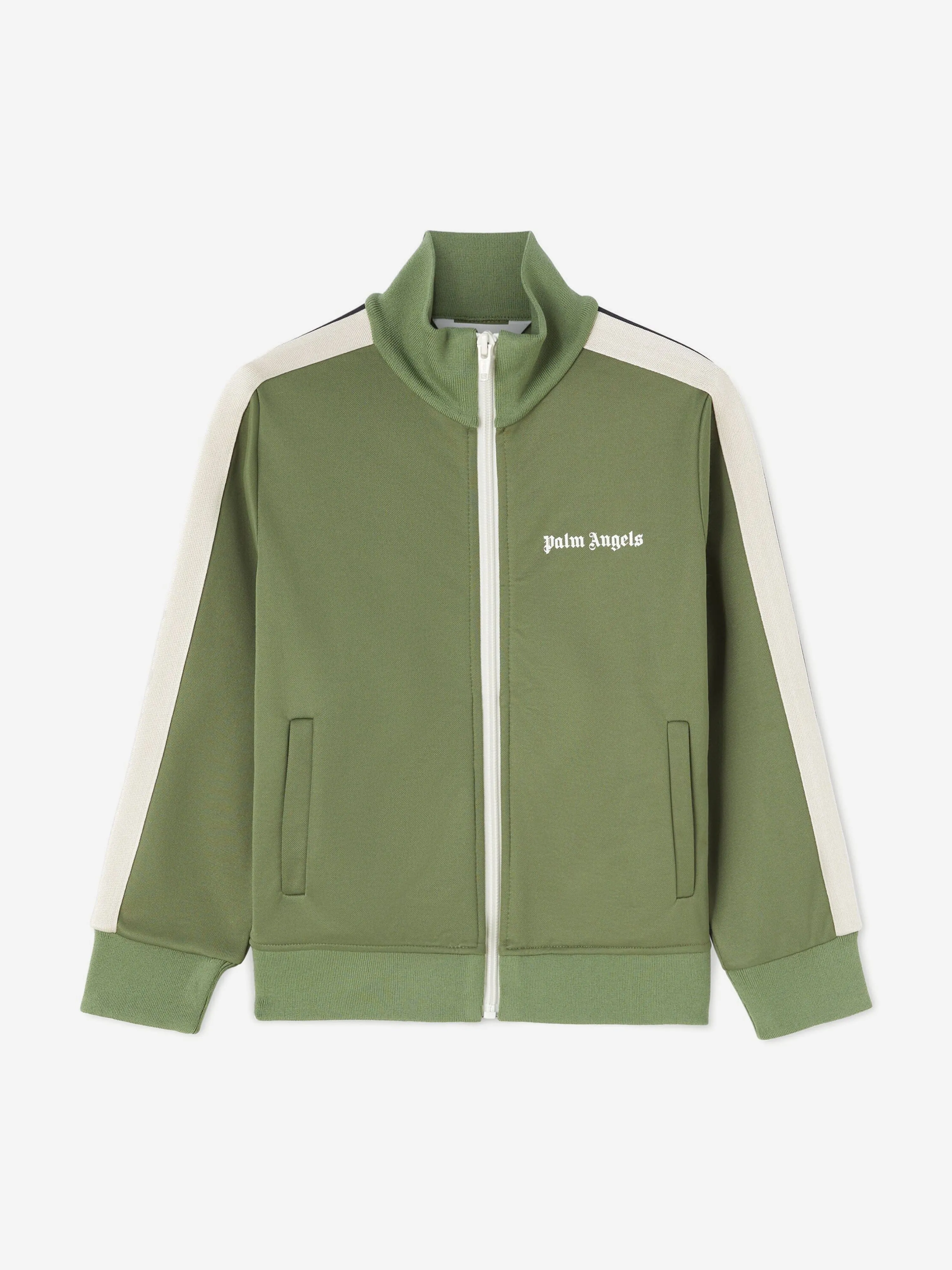 Palm Angels Jungen Trackjacke in Grün