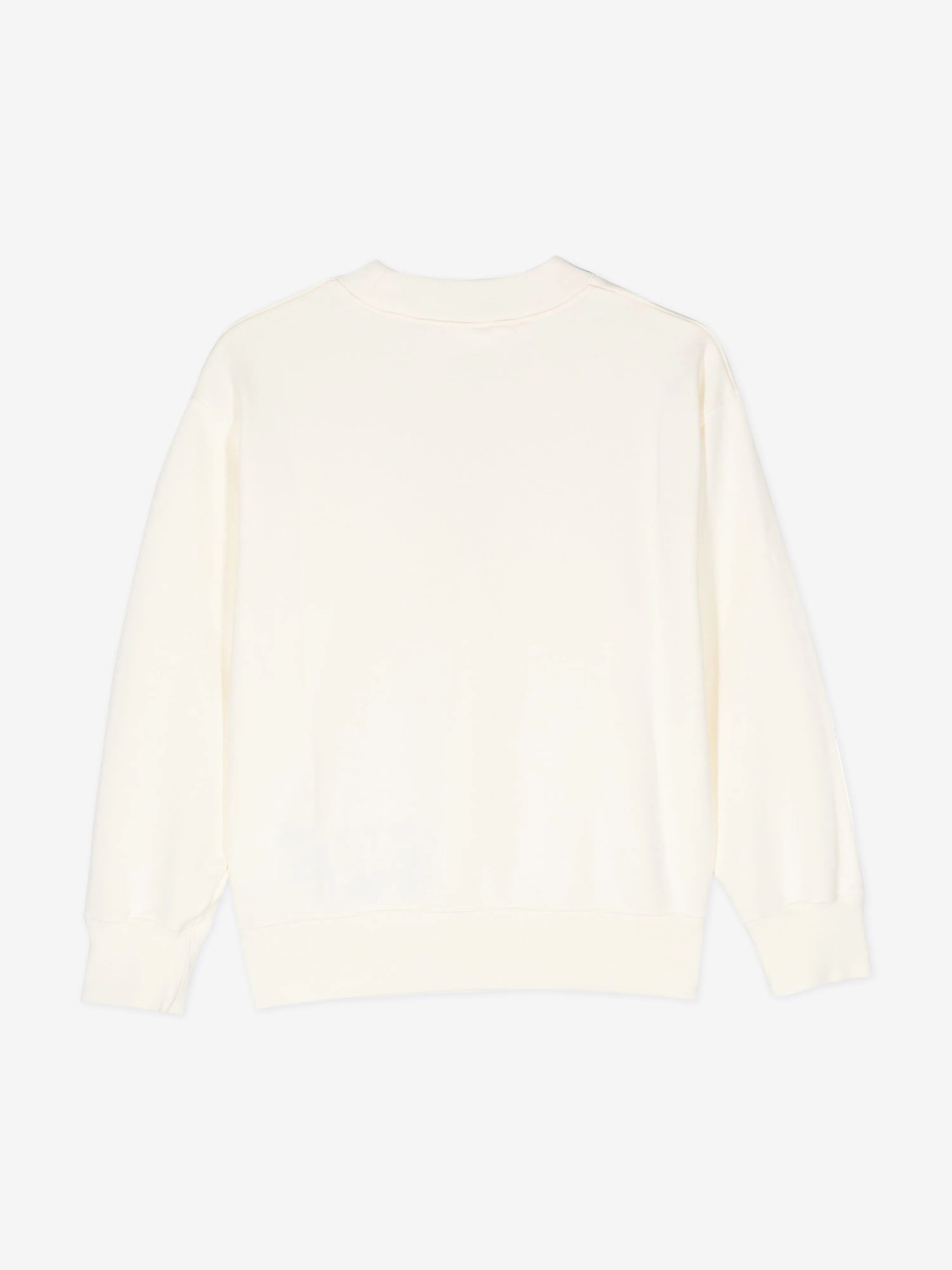 Palm Angels Kids Bären-Crewneck-Sweatshirt in Elfenbein