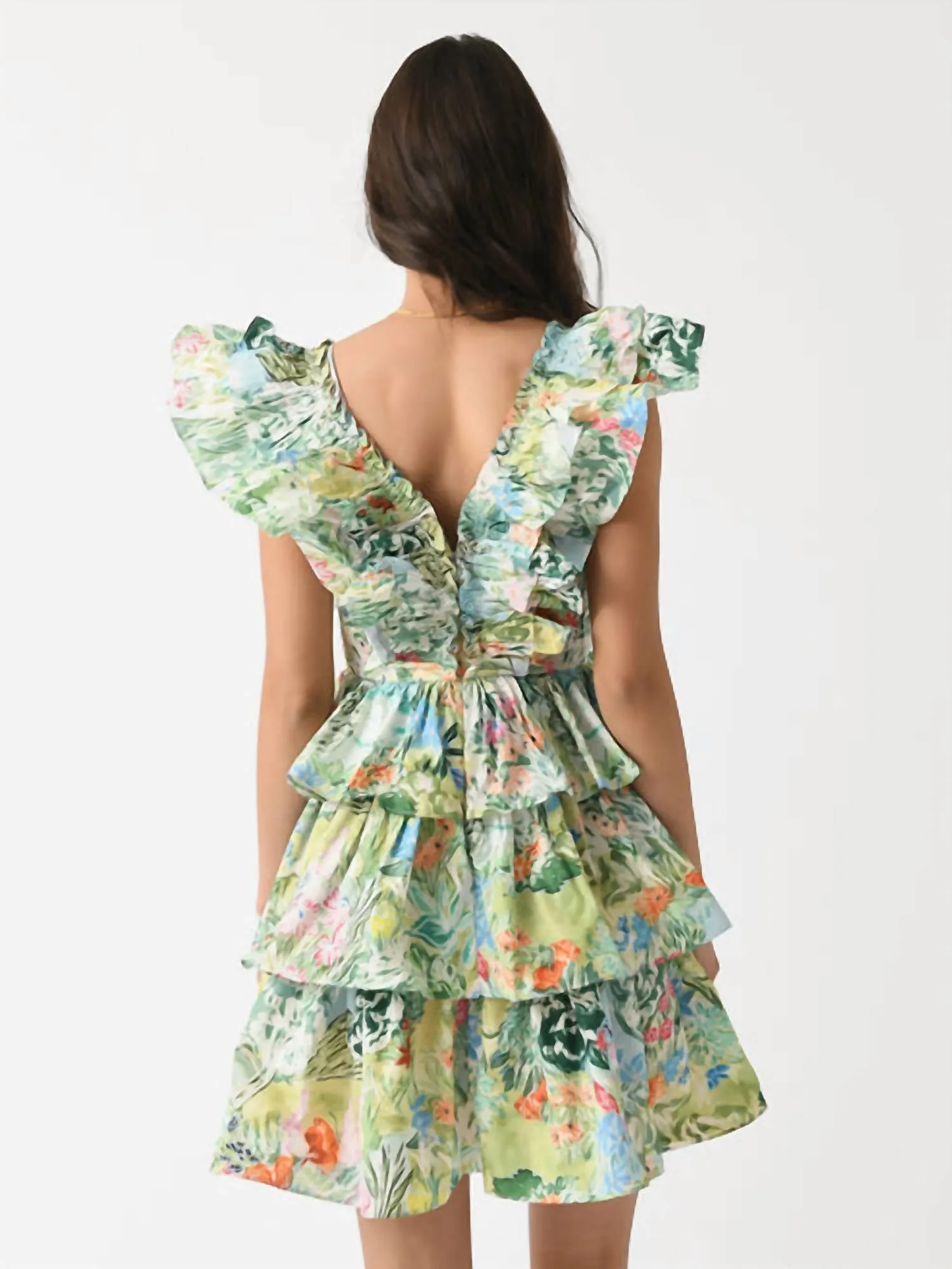 Pamela Dress In Garden Party
