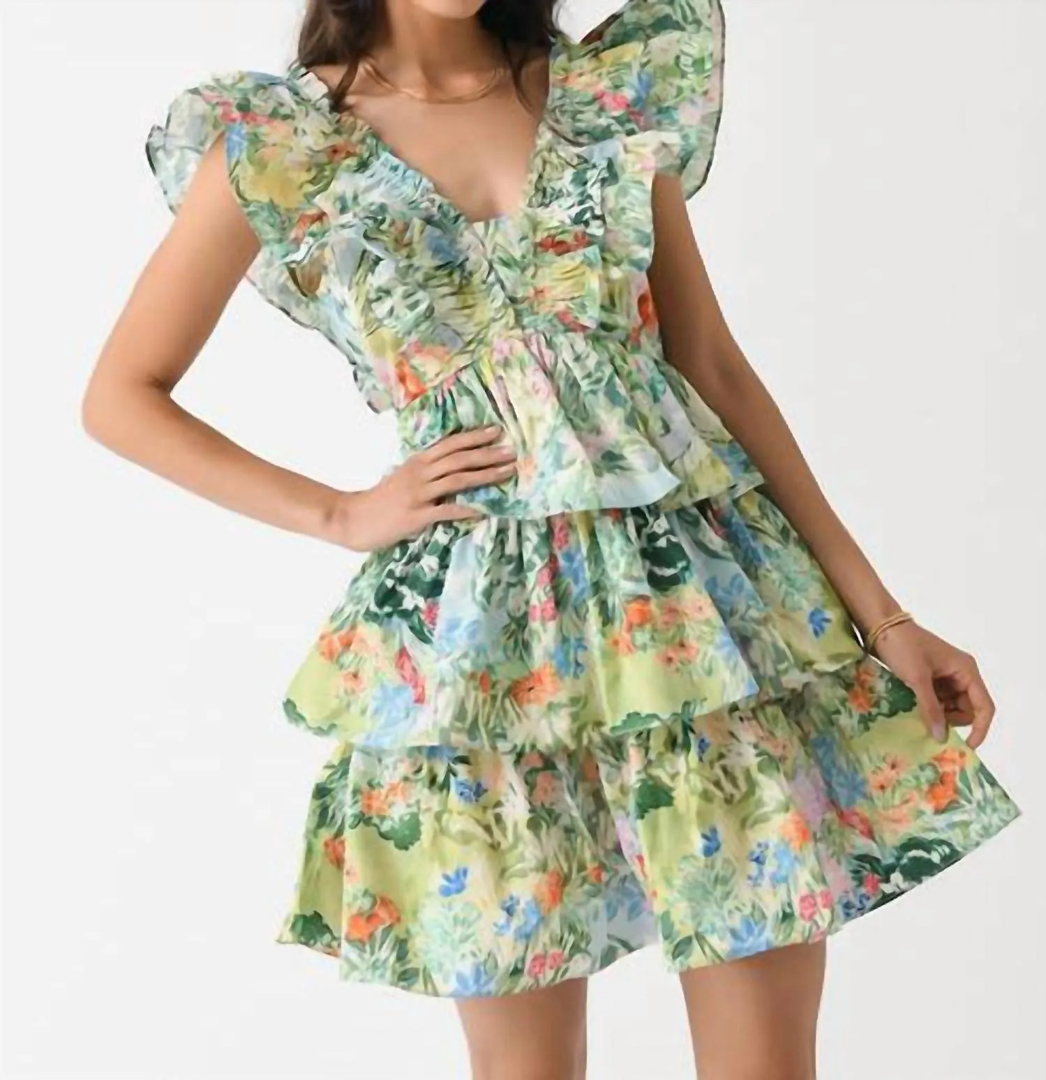Pamela Dress In Garden Party