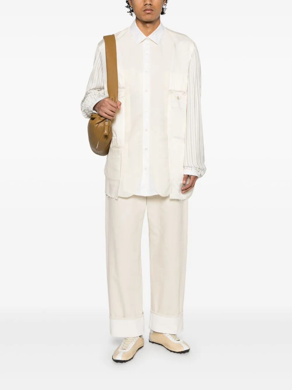 Panelled Shirt Jacket