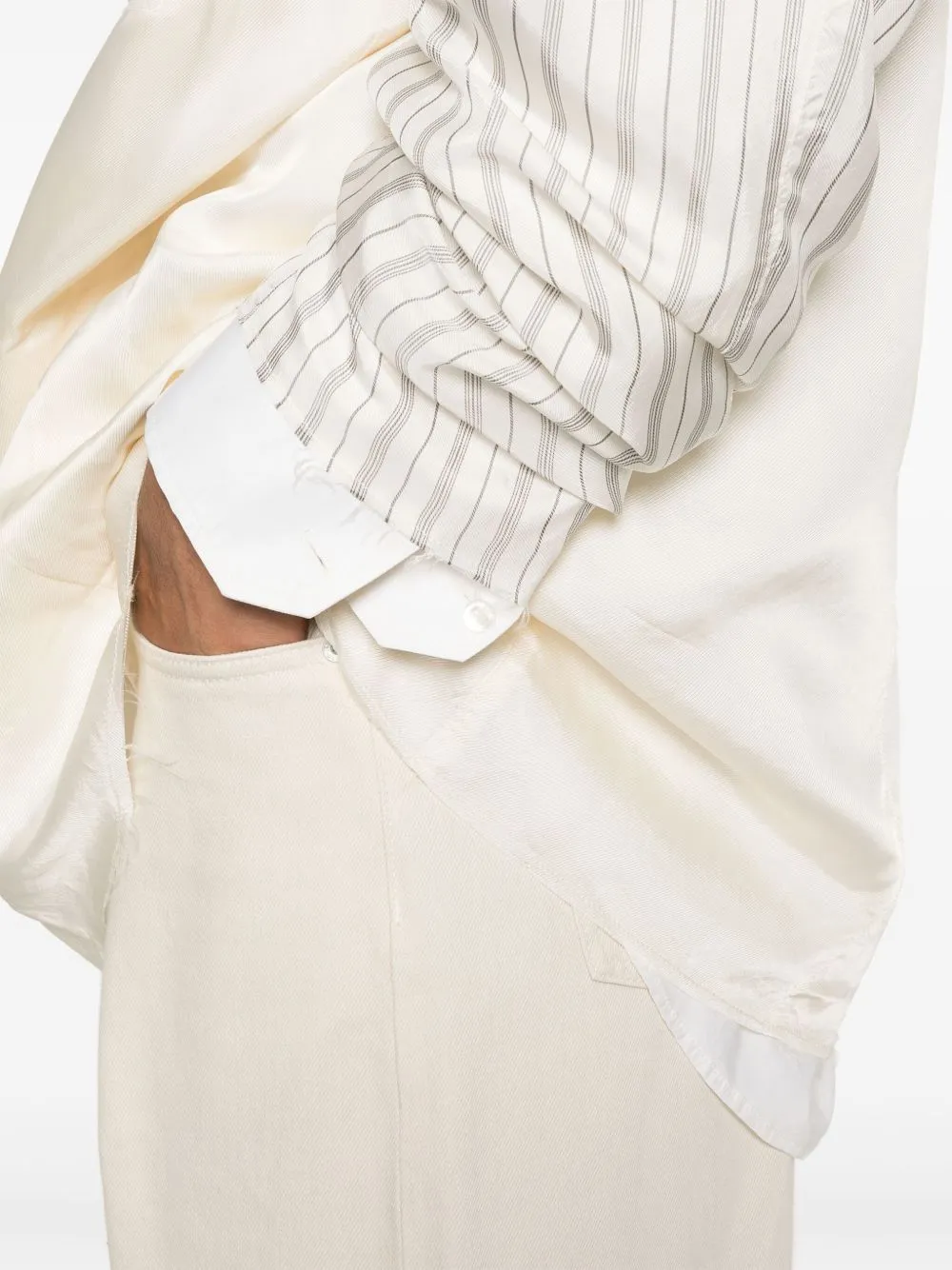 Panelled Shirt Jacket