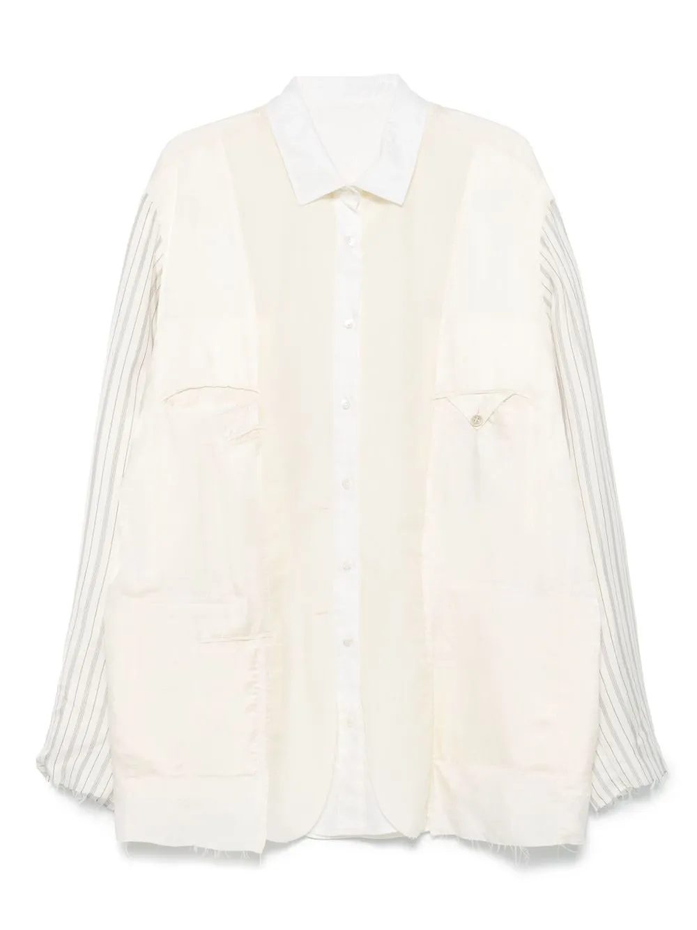 Panelled Shirt Jacket winter jackets clearance