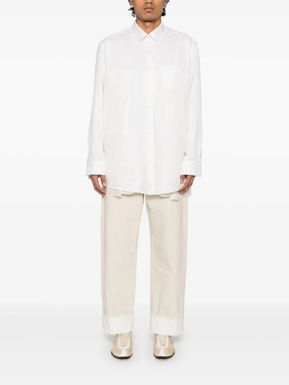 Panelled Shirt Jacket