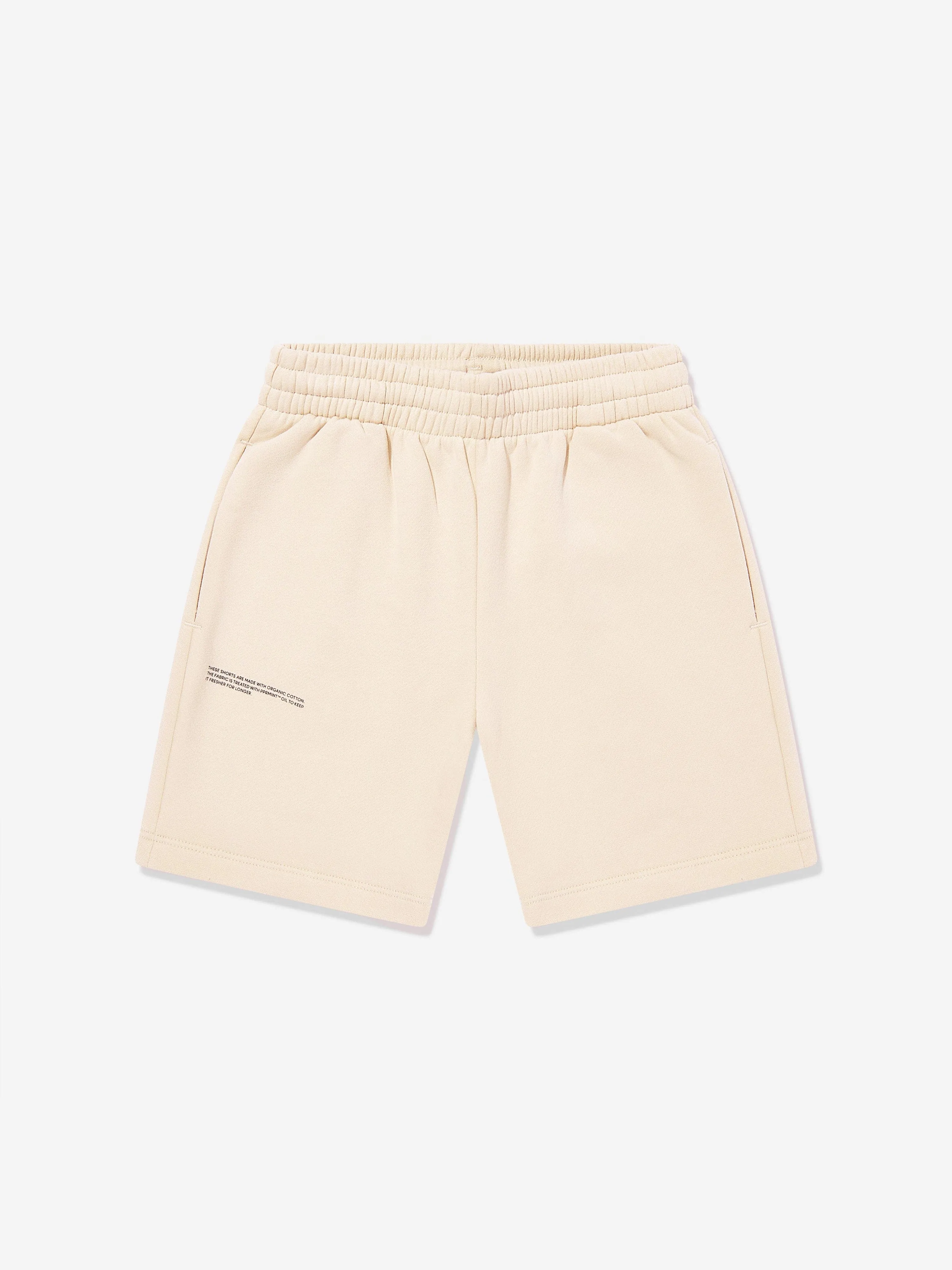 PANGAIA Kids 365 Midweight Lange Shorts in Beige