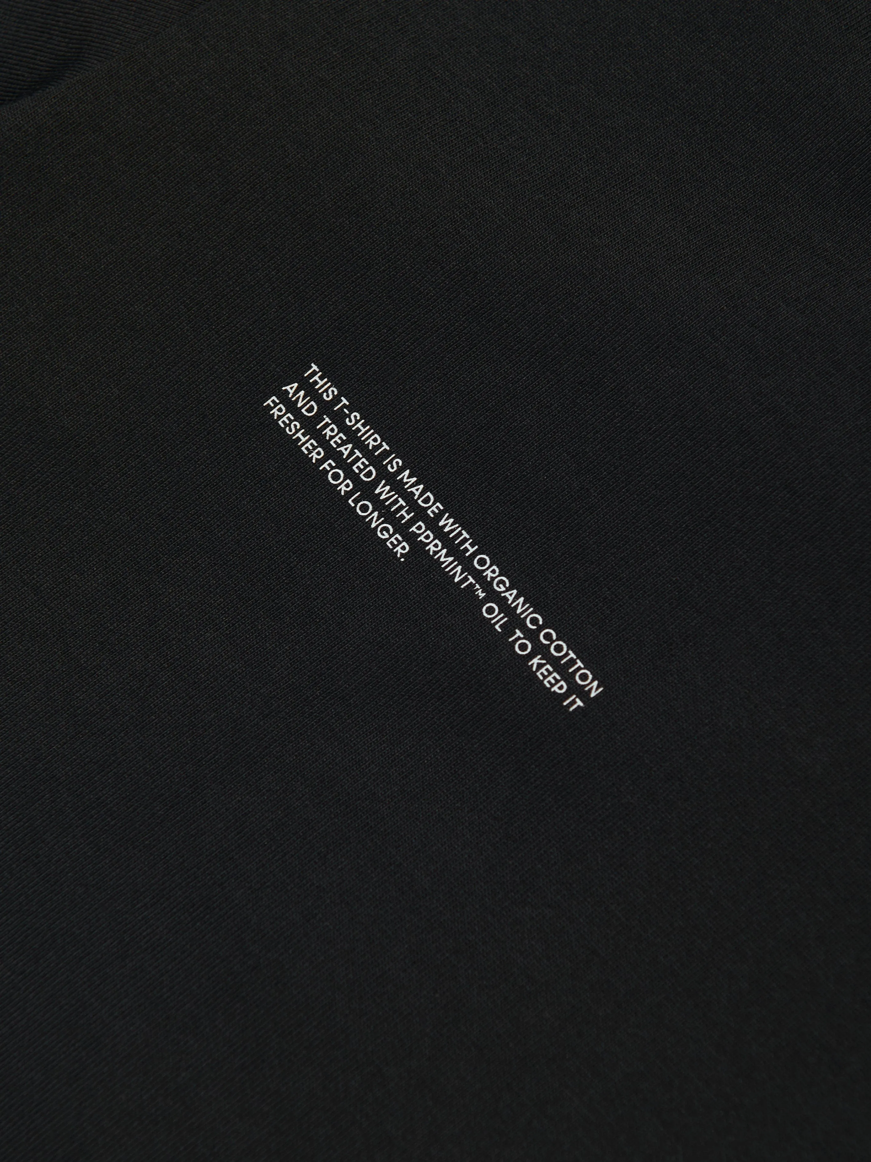 PANGAIA Kids 365 Midweight T-Shirt in Schwarz