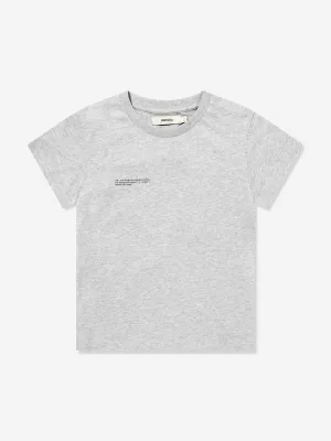 PANGAIA Kids 365 Midweight T-Shirt in Grau
