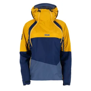 Paramo Womens Velez Evolution Hybrid Smock Midnight / Gold / Indigo raincoats promo code