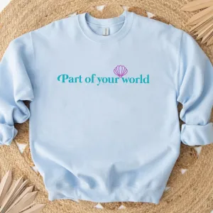 Part Of Your World kids Sweatshirts girls skirts clearance