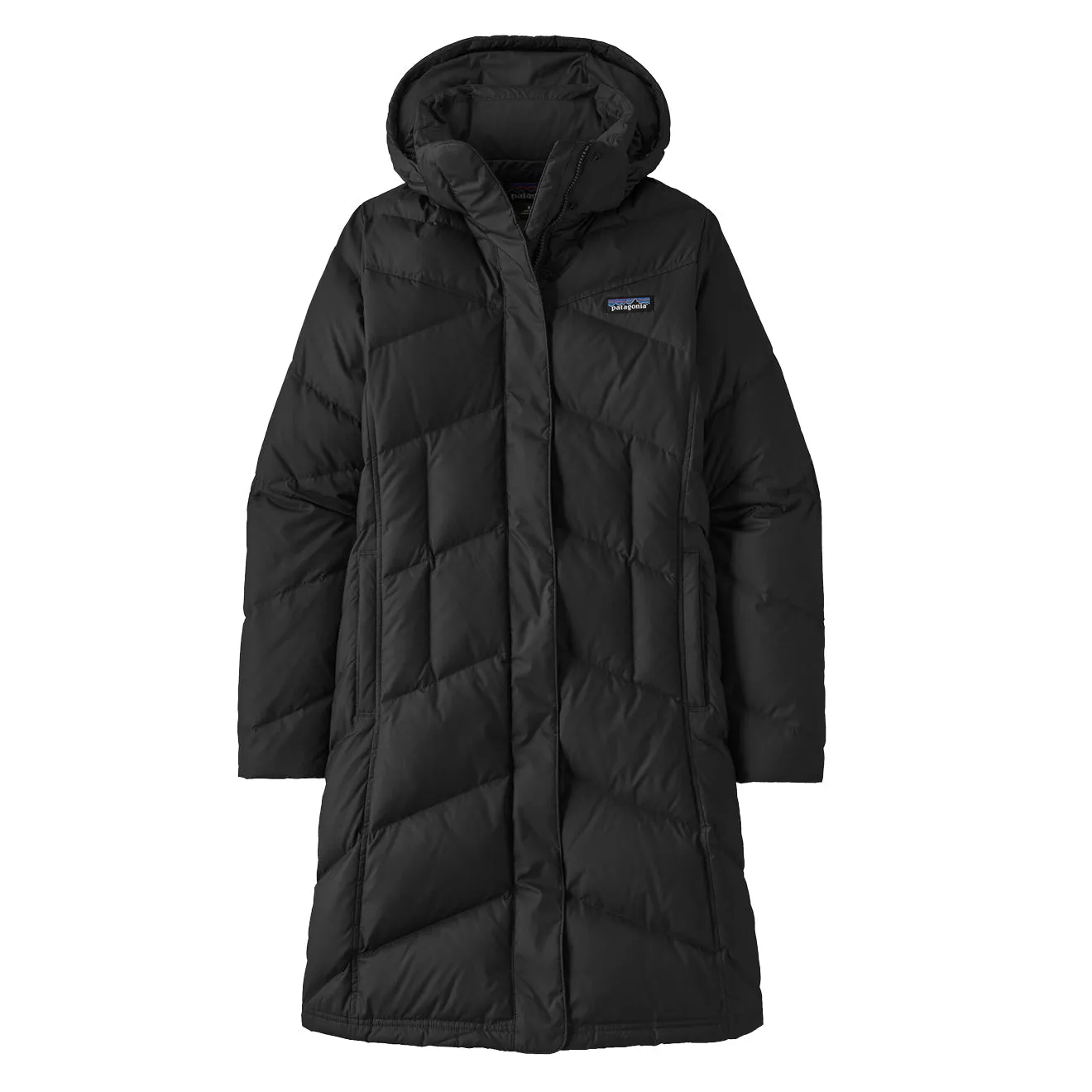 Patagonia Womens Down With It Parka Black raincoats promo code