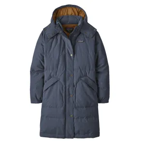 Patagonia Womens Downdrift Parka Smolder Blue raincoats promo code