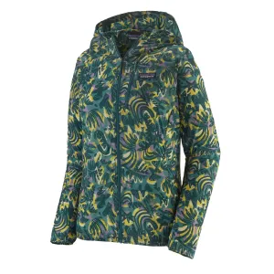 Patagonia Womens Houdini Jacket Wild Botanist / Wetland Blue raincoats promo code