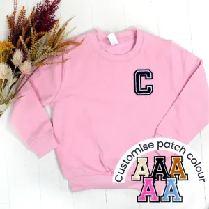 Patch 22 Kids Baby Pink Initial Sweatshirt girls skirts clearance