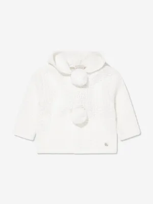 Paz Rodriguez Baby Woll Strickmantel in Elfenbein