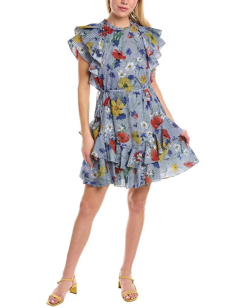 Pearl by Lela Rose Floral Mini Dress