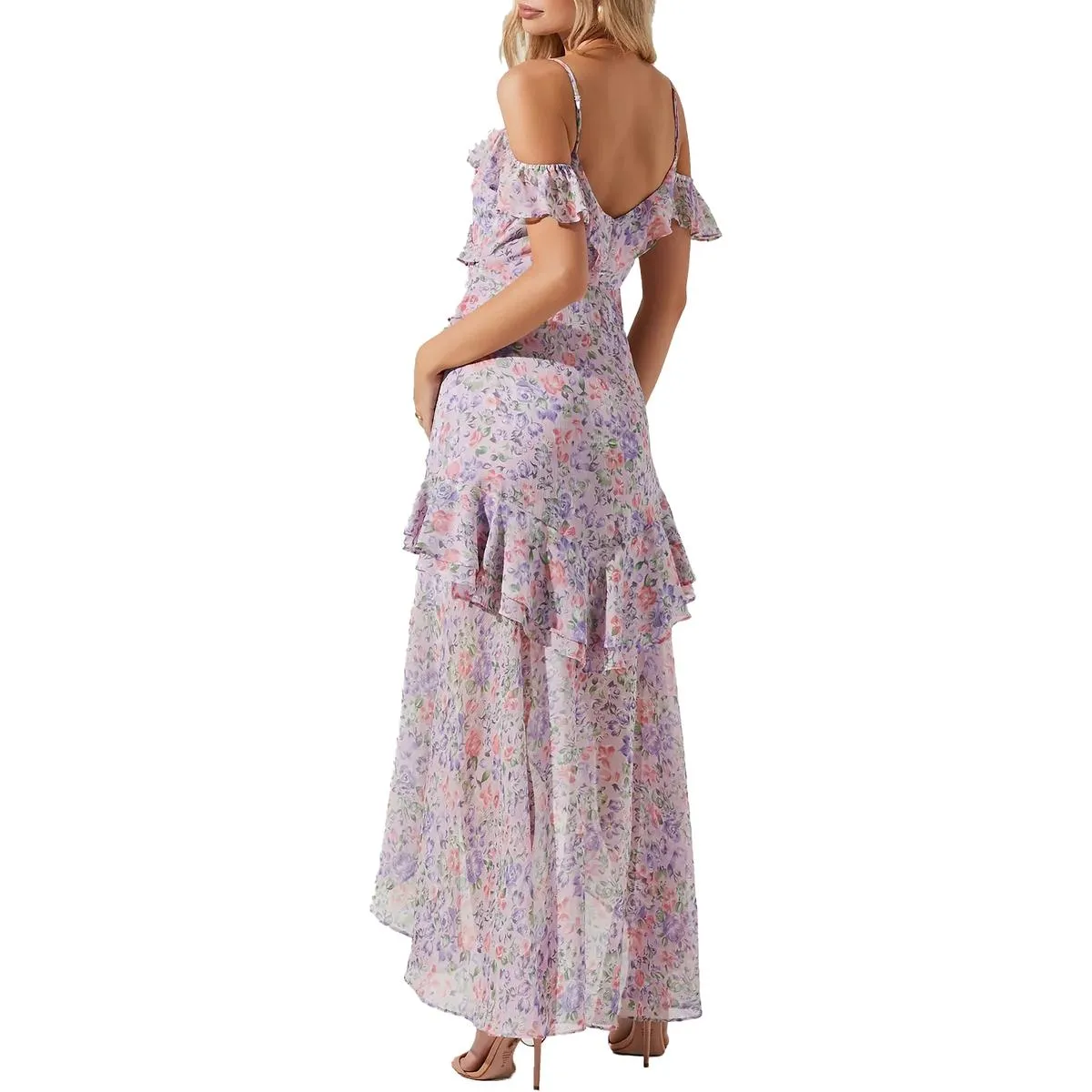 Pemberley Womens Floral Long Maxi Dress
