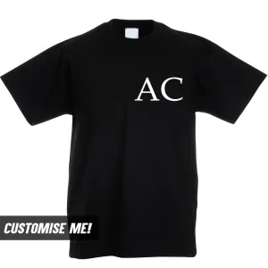 Personalised Basics Initial T-Shirt (MRK X) boys apparel promo code
