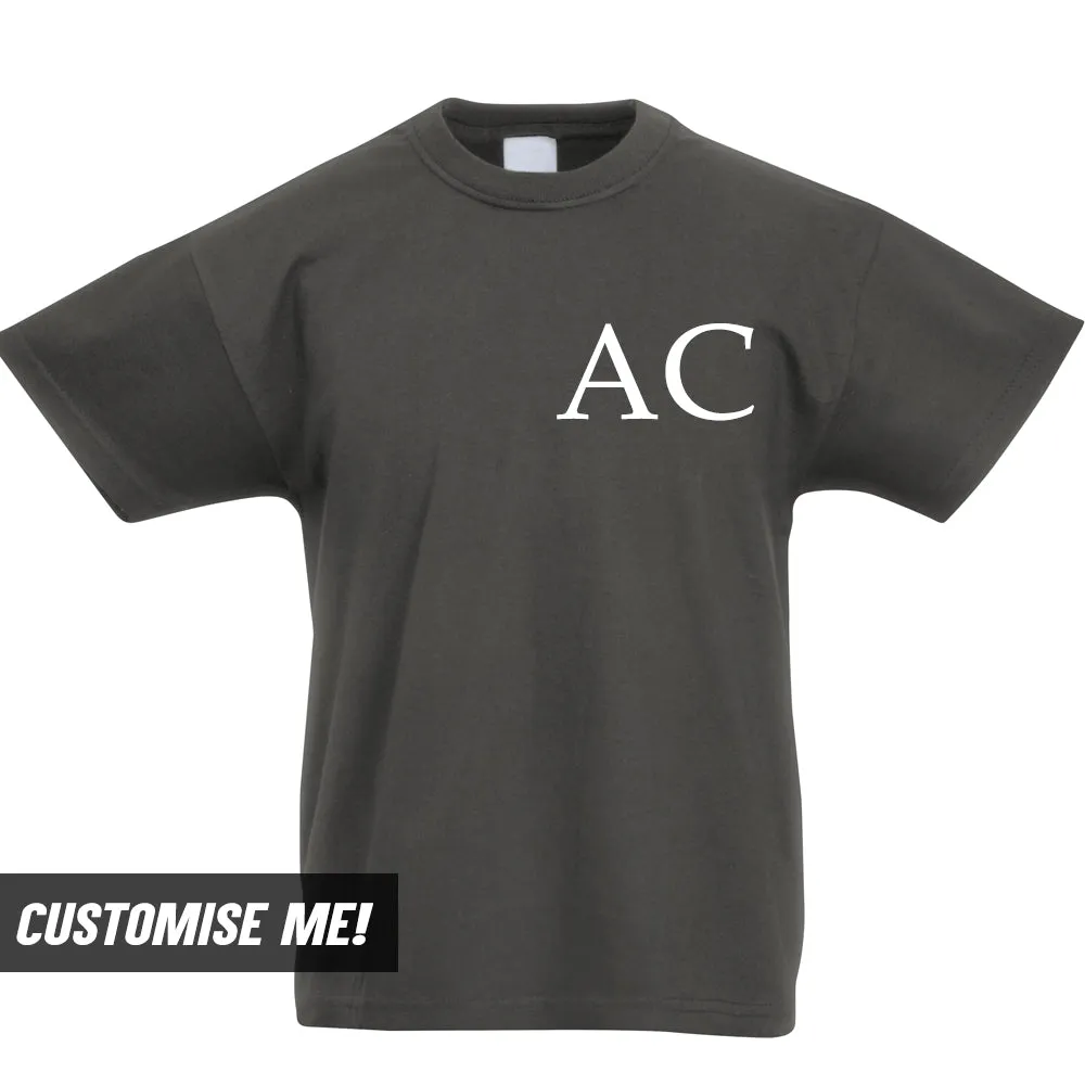 Personalised Basics Initial T-Shirt (MRK X)