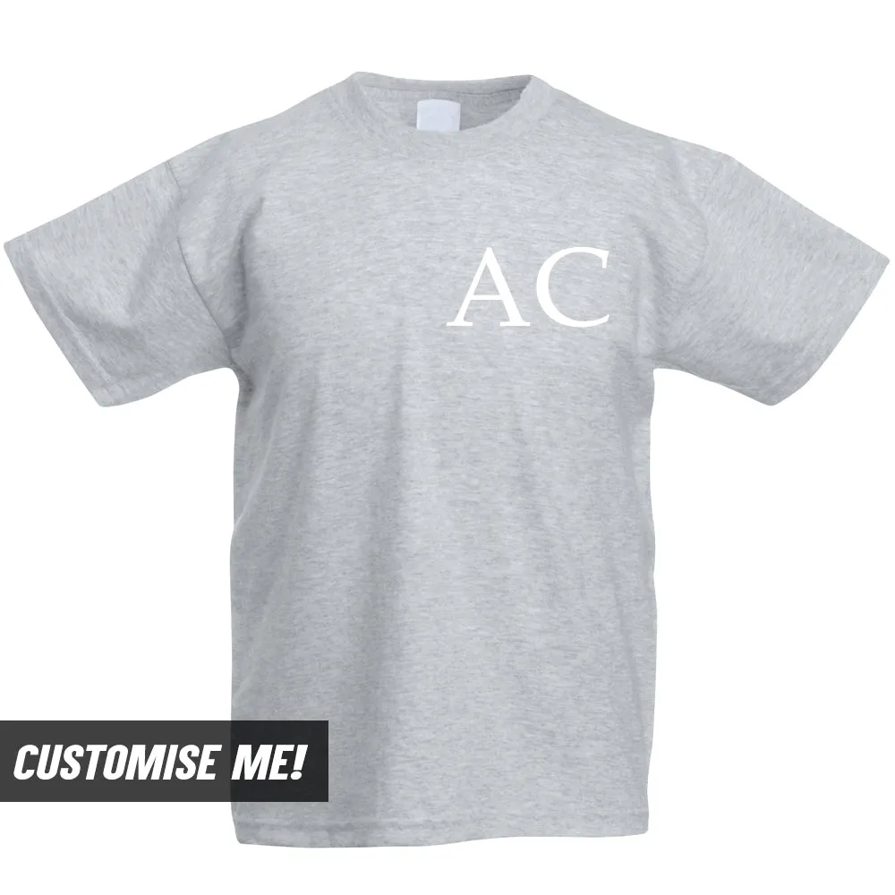 Personalised Basics Initial T-Shirt (MRK X)